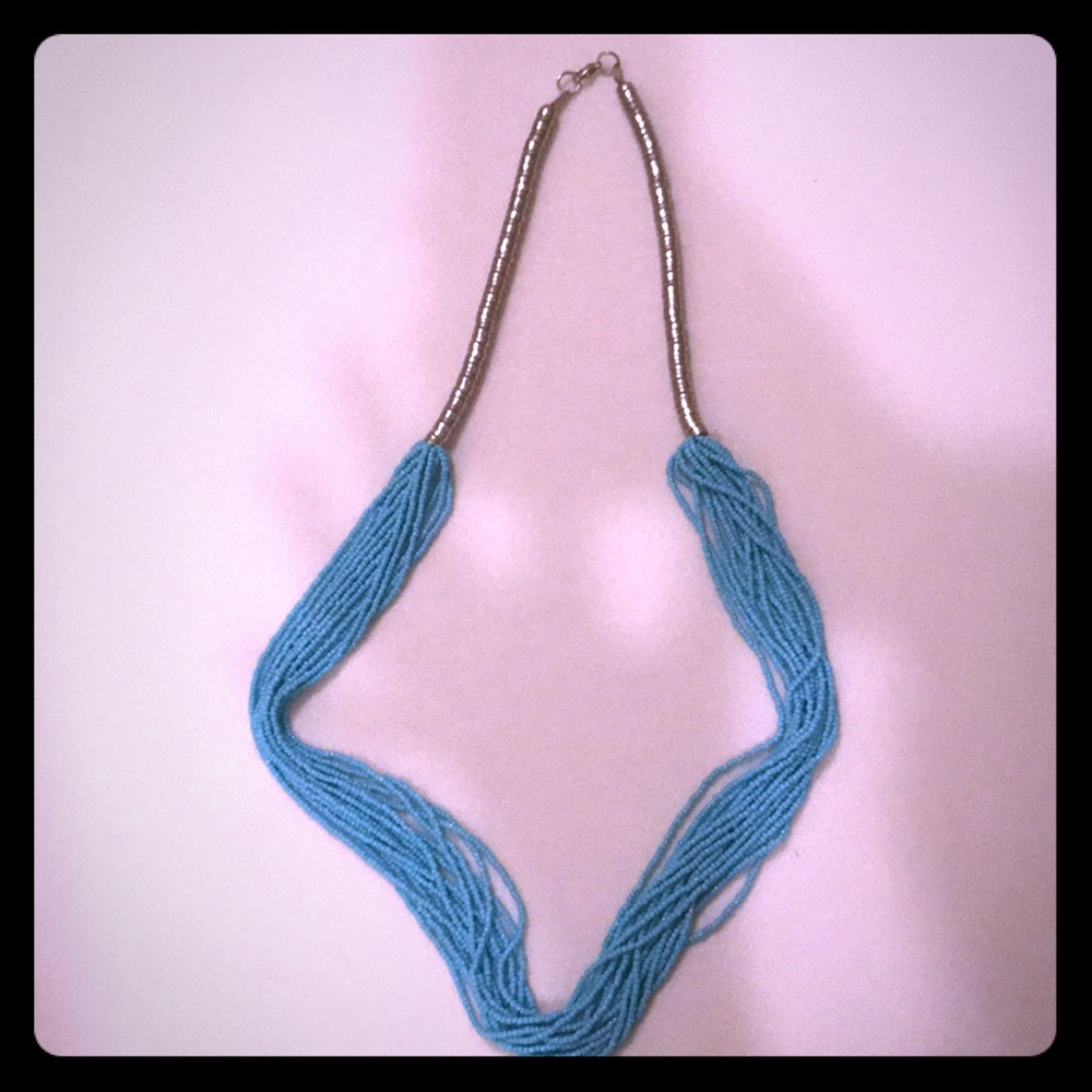 Turquoise Beaded Necklace